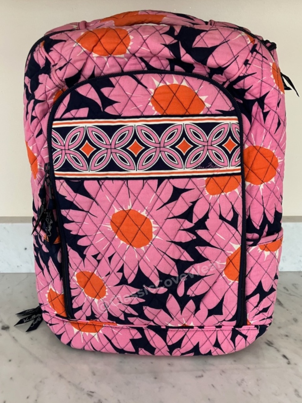 Vera Bradley | Loves Me | Vintage 2010 | Retired Large Laptop Backpack Like New